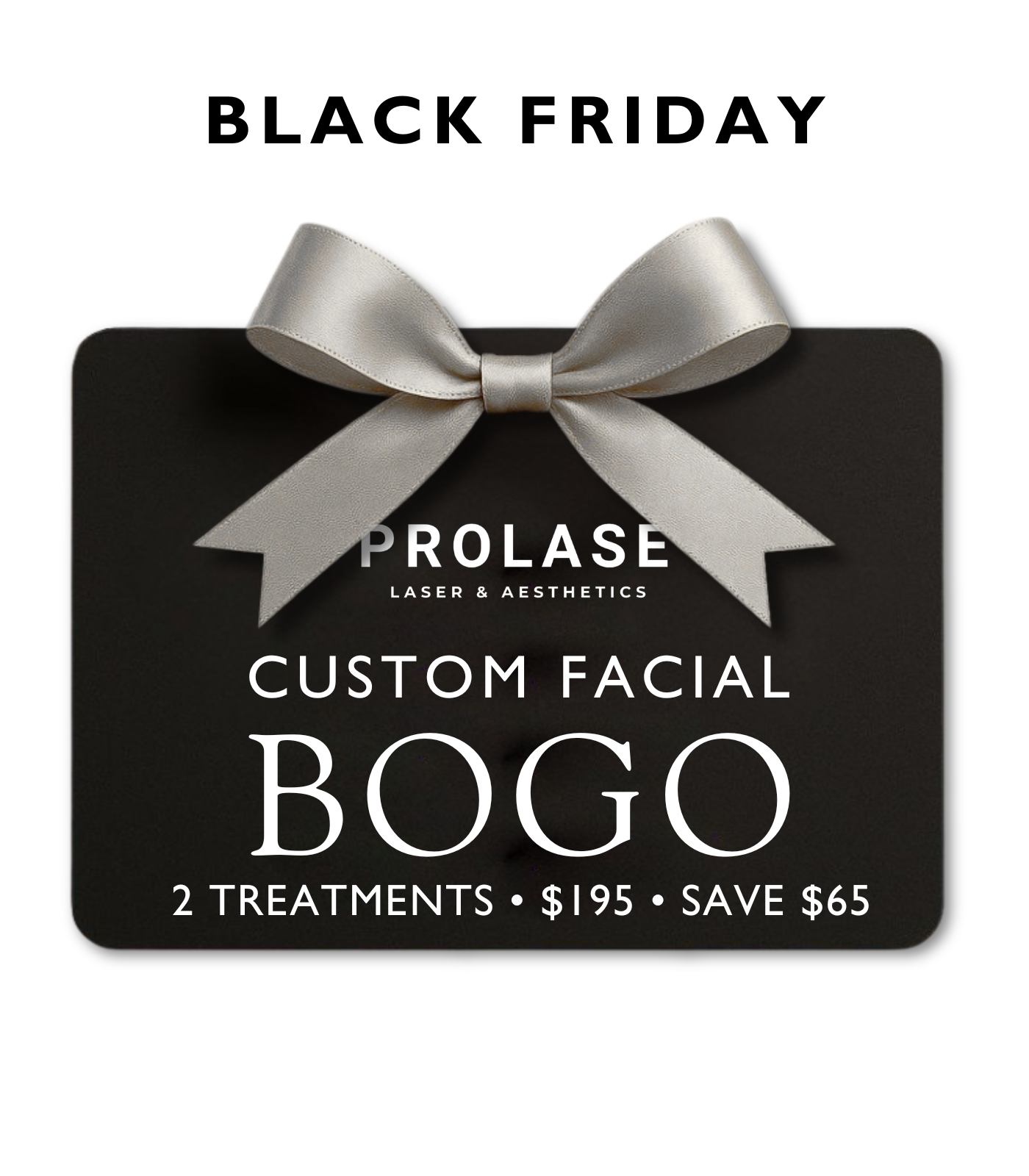 Custom Facial BOGO — Buy One Facial at $130, Get the Second Half Off ($65) — Black Friday 2025
